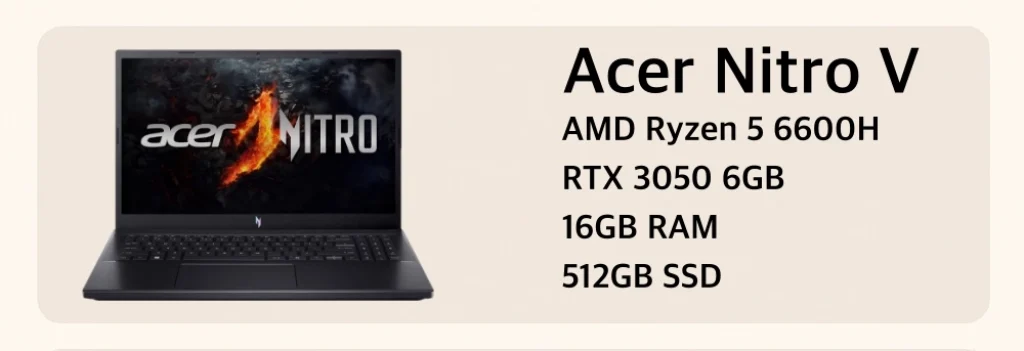 5 Best Gaming Laptop Under 60000 in India 6 Acer Nitro