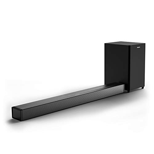 Philips 4000 Series HTL4080 80W Bluetooth Soundbar with Wireless Subwoofer, HDMi ARC, Bluetooth 5.0,Optical in and USB